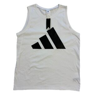ADIDAS JW3487 Black Sleeveless Tank Medium Tall NWT‎